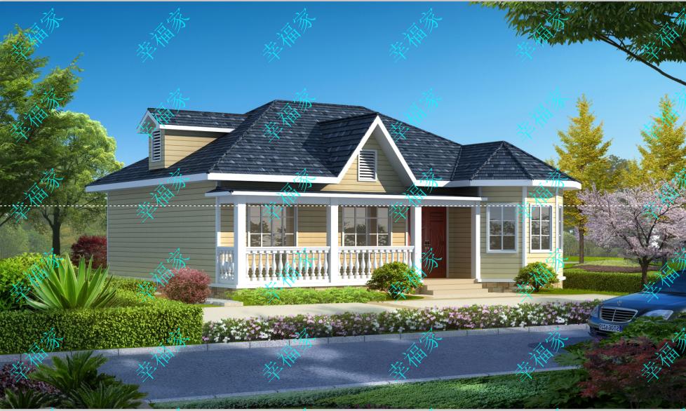 一層戶型效果圖 一層戶型效果圖